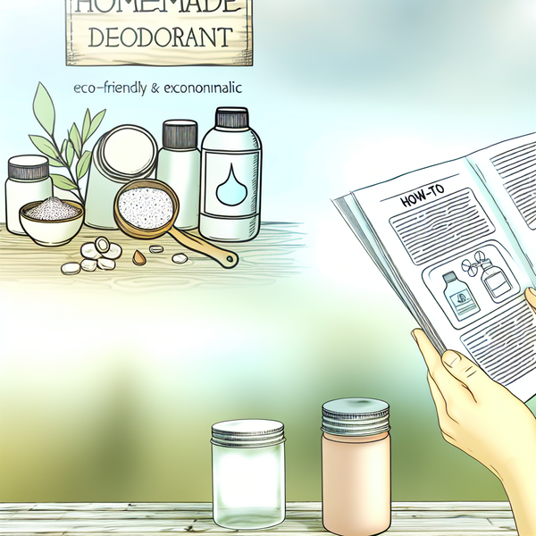 "Comment Fabriquer un Déodorant Maison : Guide Pratique pour un Choix Écologique et Économique"