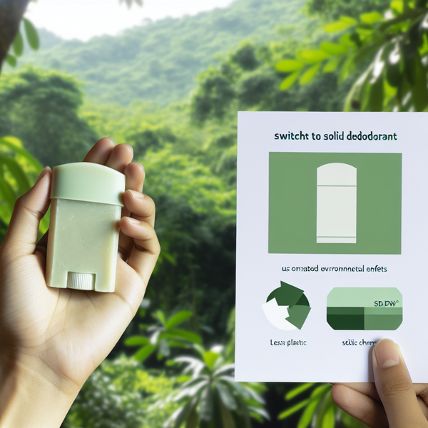 Passer au Déodorant Solide : Avantages Écologiques et Conseils d'Utilisation