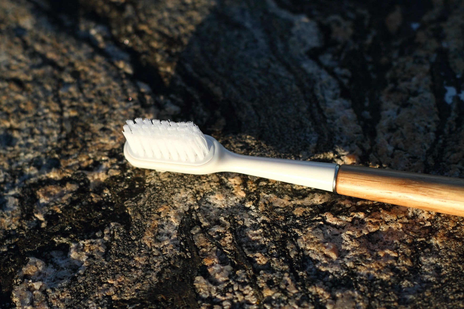 Brosse à dents rechargeable en bois 