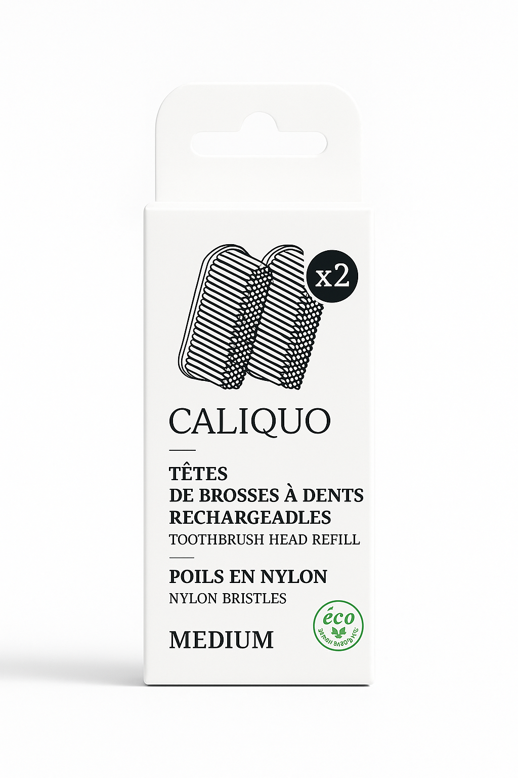 Brosse à dents française écologique rechargeable – Caliquo