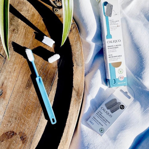 2 recharges pour brosse à dents Caliquo