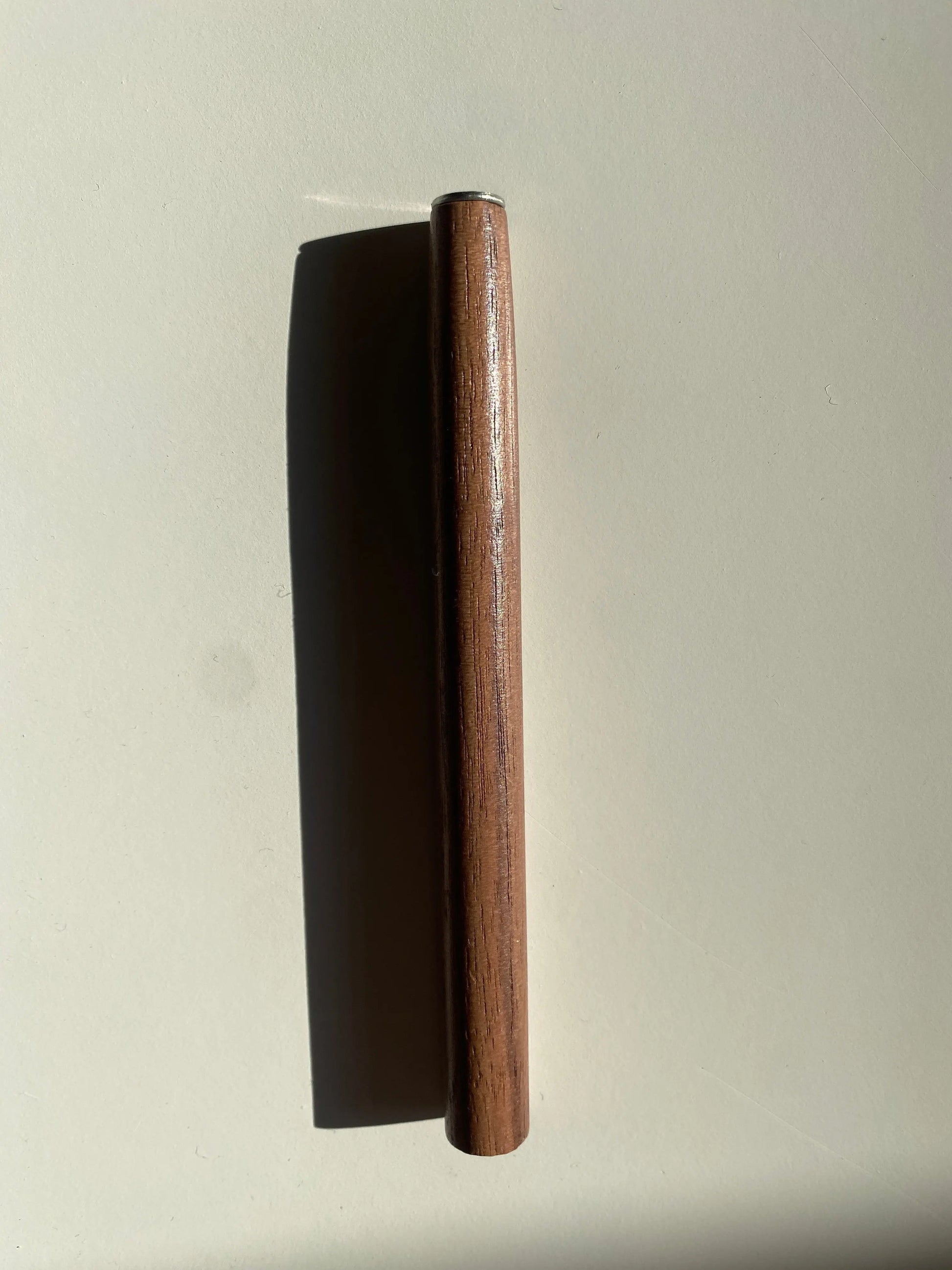 Manche noyer brosse a dent bois