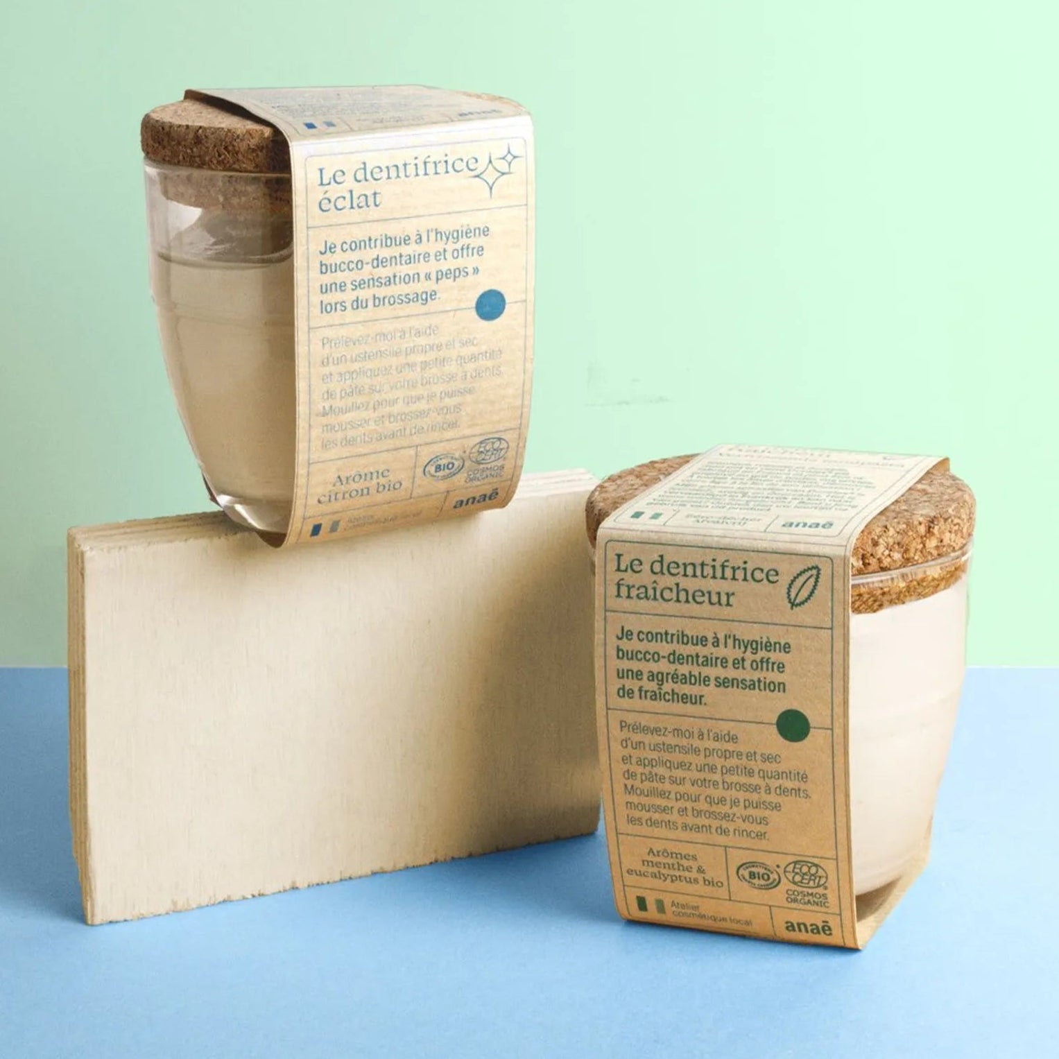 Dentifrice solide en pot - Menthe Eucalyptus 