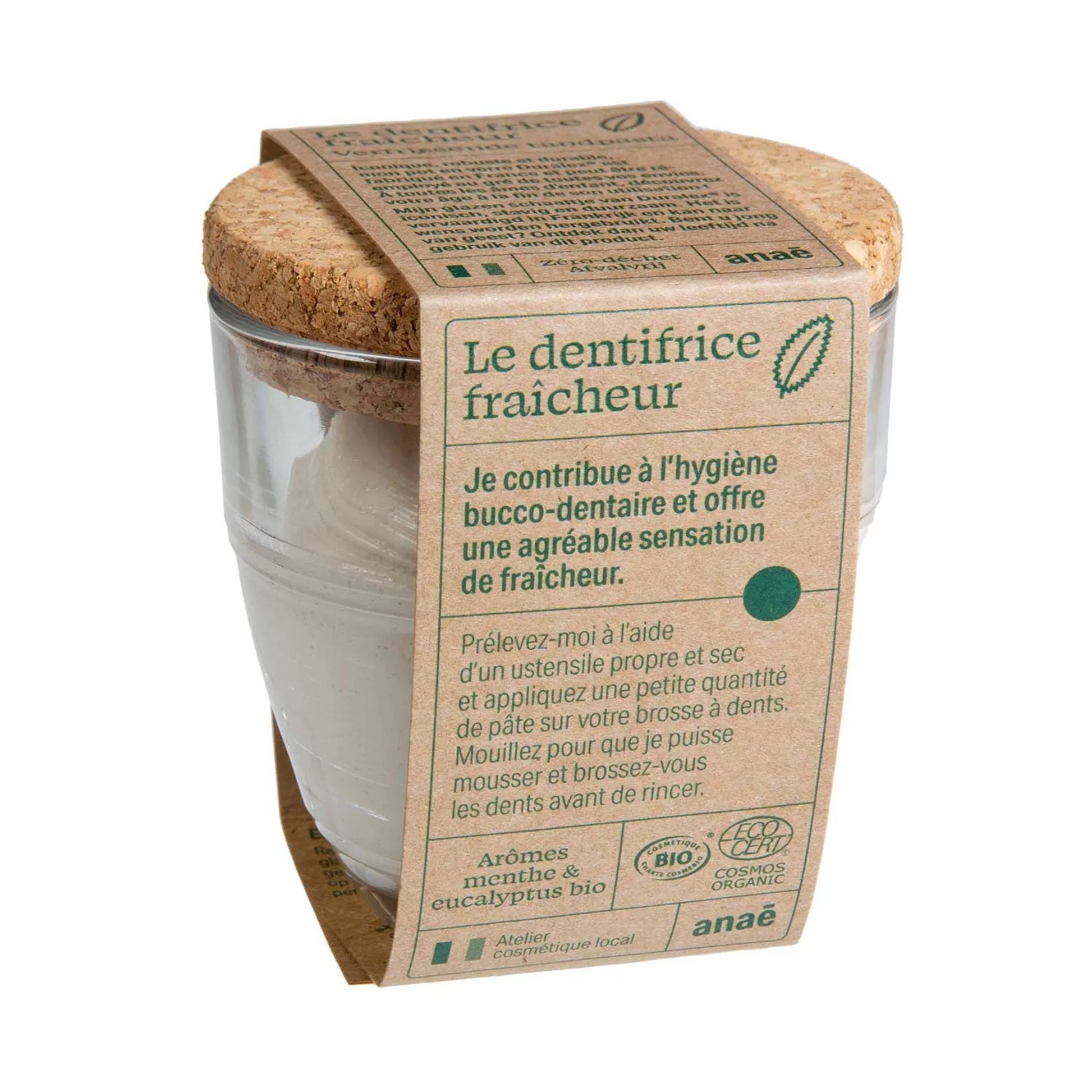 Dentifrice solide en pot - Menthe Eucalyptus 