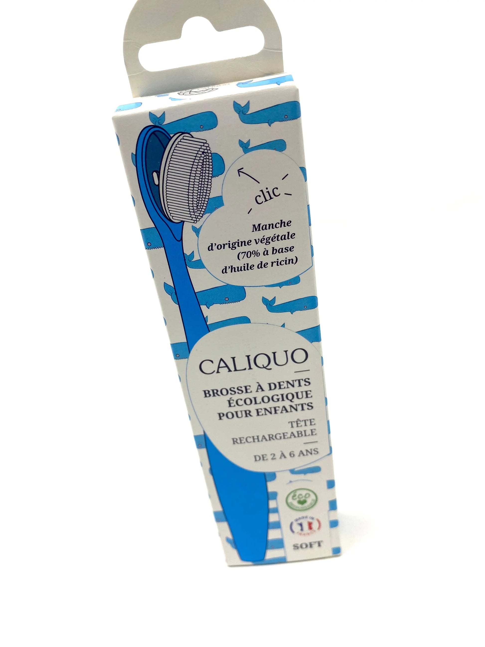 Pack découverte Brosse à dents enfant Caliquo