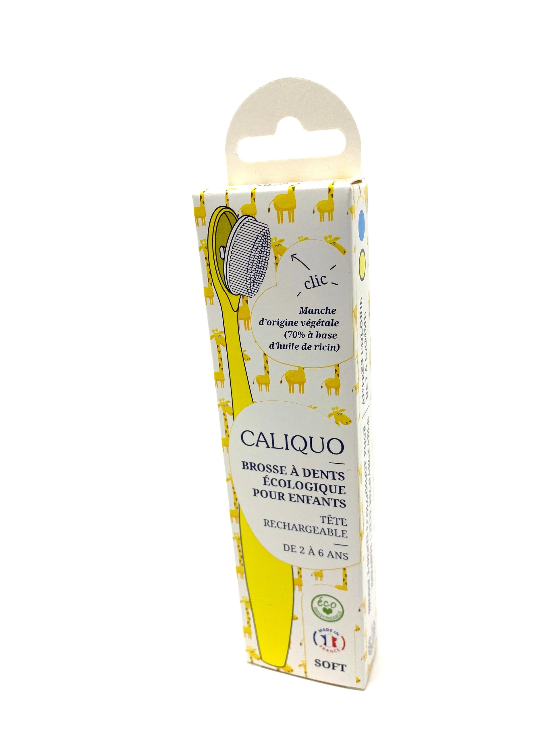 Pack découverte Brosse à dents enfant Caliquo